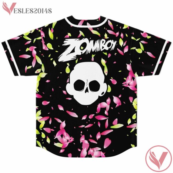 Zomboy Cherry Blossom Ryan M Baseball Jersey - Vesles2014s 1