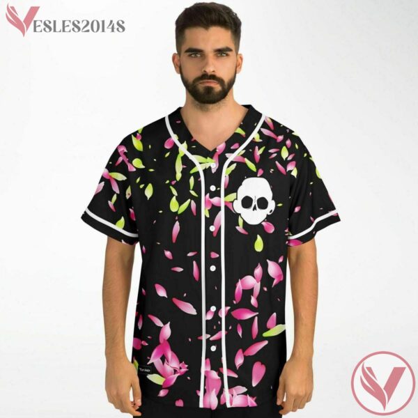Zomboy Cherry Blossom Ryan M Baseball Jersey - Vesles2014s 3