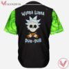 Zomboy Rick & Morty Wubba Lubba Dub Dub Rave Baseball Jersey for EDM Festivals - Vesles2014s