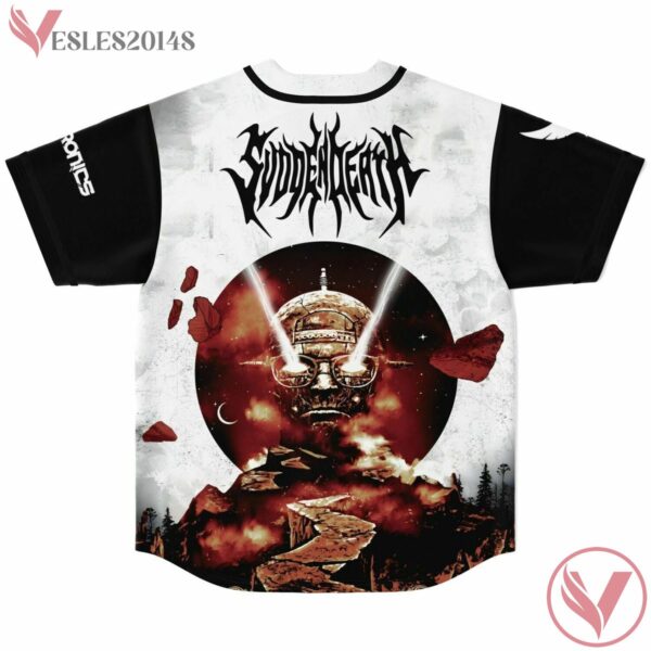 Zomboy Slander Subtronics Svdden Death Cross Over Baseball Jersey For EDM Festivals - Vesles2014s 2