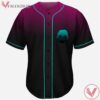 Zomboy Teal Purple Gradient Rave Baseball Jersey For EDM festivals - Vesles2014s