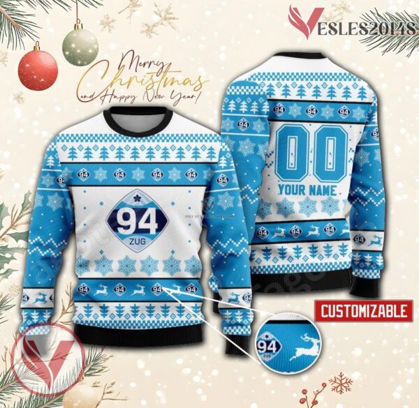 Zug 94 Custom Ugly Christmas Sweater, Unique Gift For Fans - Vesles2014s